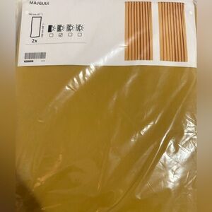 IKEA Mustard Yellow Curtains